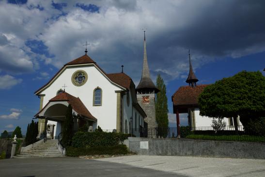 Kirche Bösingen Schweiz