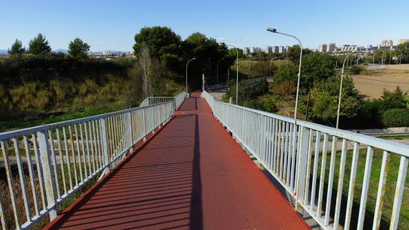 Fahrradweg Valencia