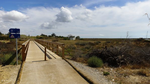 Parque de Campismo Fuzeta Radfahren
