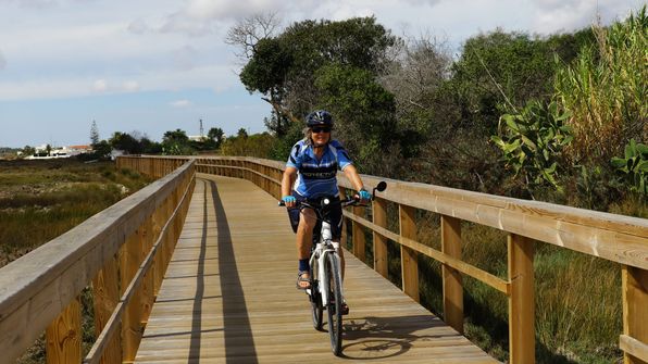 Parque de Campismo Fuzeta Radfahren