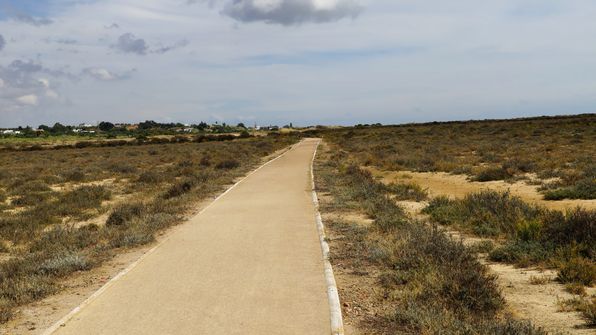 Parque de Campismo Fuzeta Radfahren