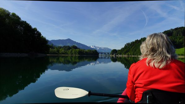 Mit dem Kayak auf dem Greyerzersee 21.5.2026 Pont de Corbières
