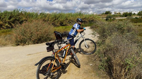 Parque de Campismo Fuzeta Radfahren