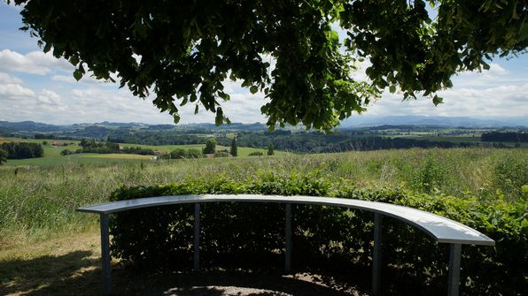 Chutzen Ein sehr schöner Aussichtspunkt oberhalb Laupen