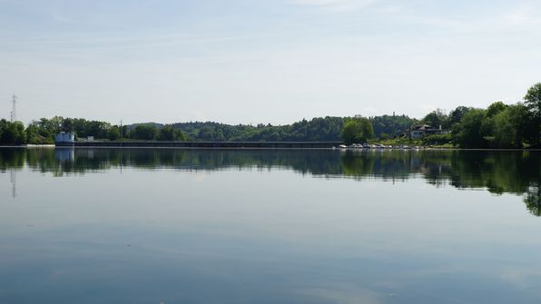 Mit dem Kayak auf dem Schiffenensee