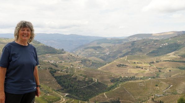 Mit dem Auto von Porto dem Douro entlag