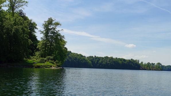 Mit dem Kayak auf dem Schiffenensee