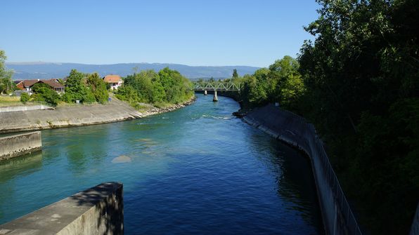 BKW Wasserkraftwerk Aarberg