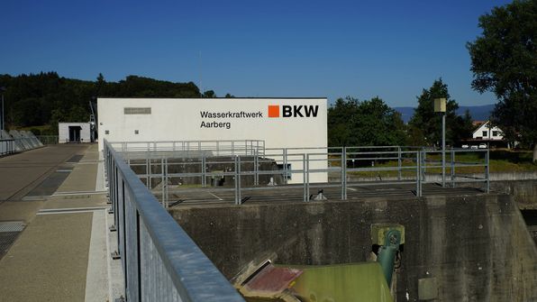 BKW Wasserkraftwerk Aarberg