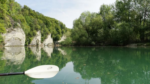Mit dem Kayak auf dem Schiffenensee