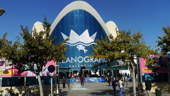 L’Oceanogràfic ist ein Ozeaneum in Valencia, Spanien.