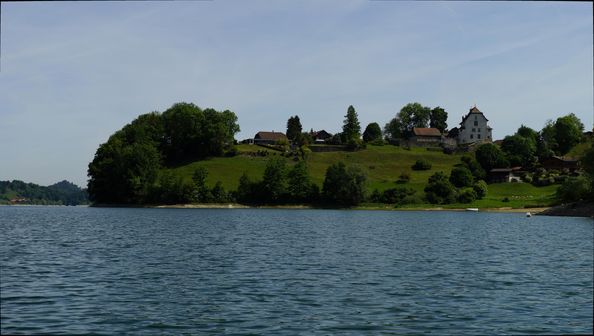 Mit dem Kayak auf dem Greyerzersee