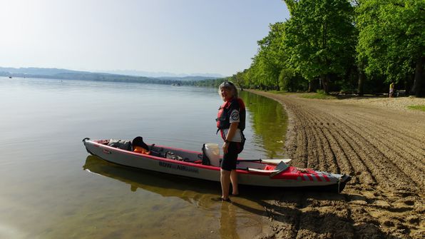 Murtensee Umrundung mit dem Kayak