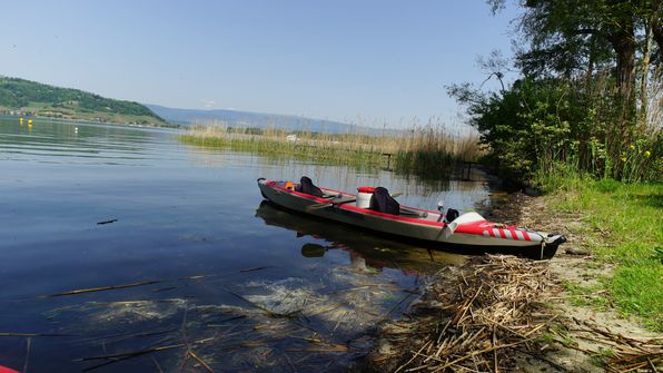 Murtensee Umrundung mit dem Kayak