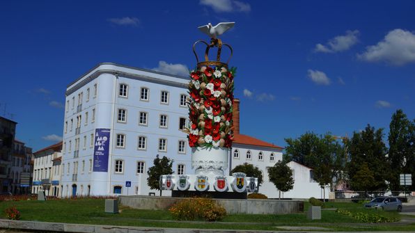 Tomar ist eine portugiesische Stadt 