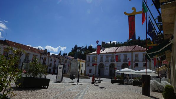 Tomar ist eine portugiesische Stadt 