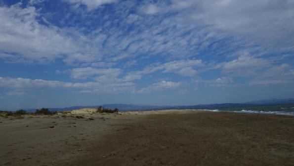 Wandern dem Meer entlang zum Punta del Fangar