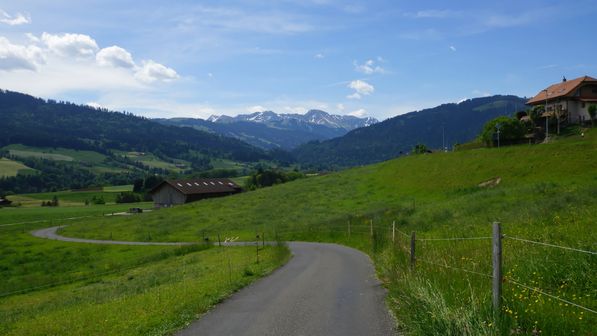 Mit dem Fahrrad nach Schwarzsee