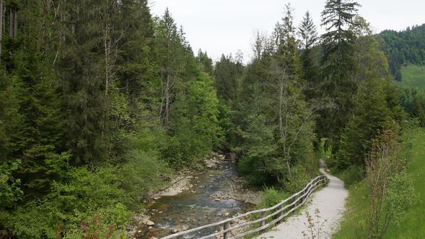 Mit dem Fahrrad nach Schwarzsee