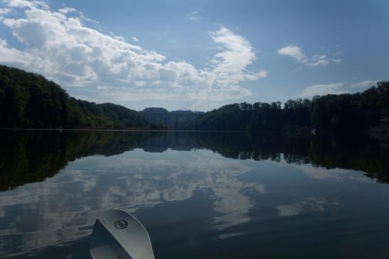 Auf dem Schiffenensee