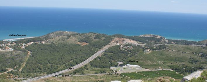 Oropesa del Mar Spanien