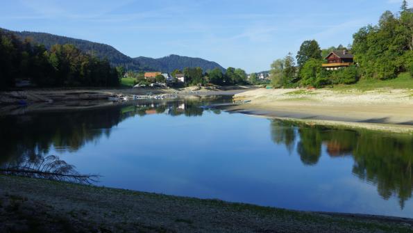 Mit dem Schiff auf dem Doubs