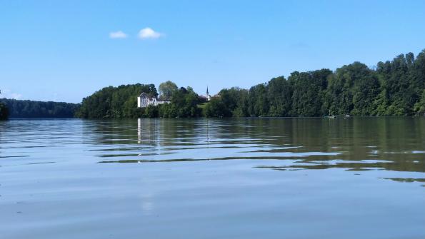 Mit dem Kayak auf dem Schiffenensee