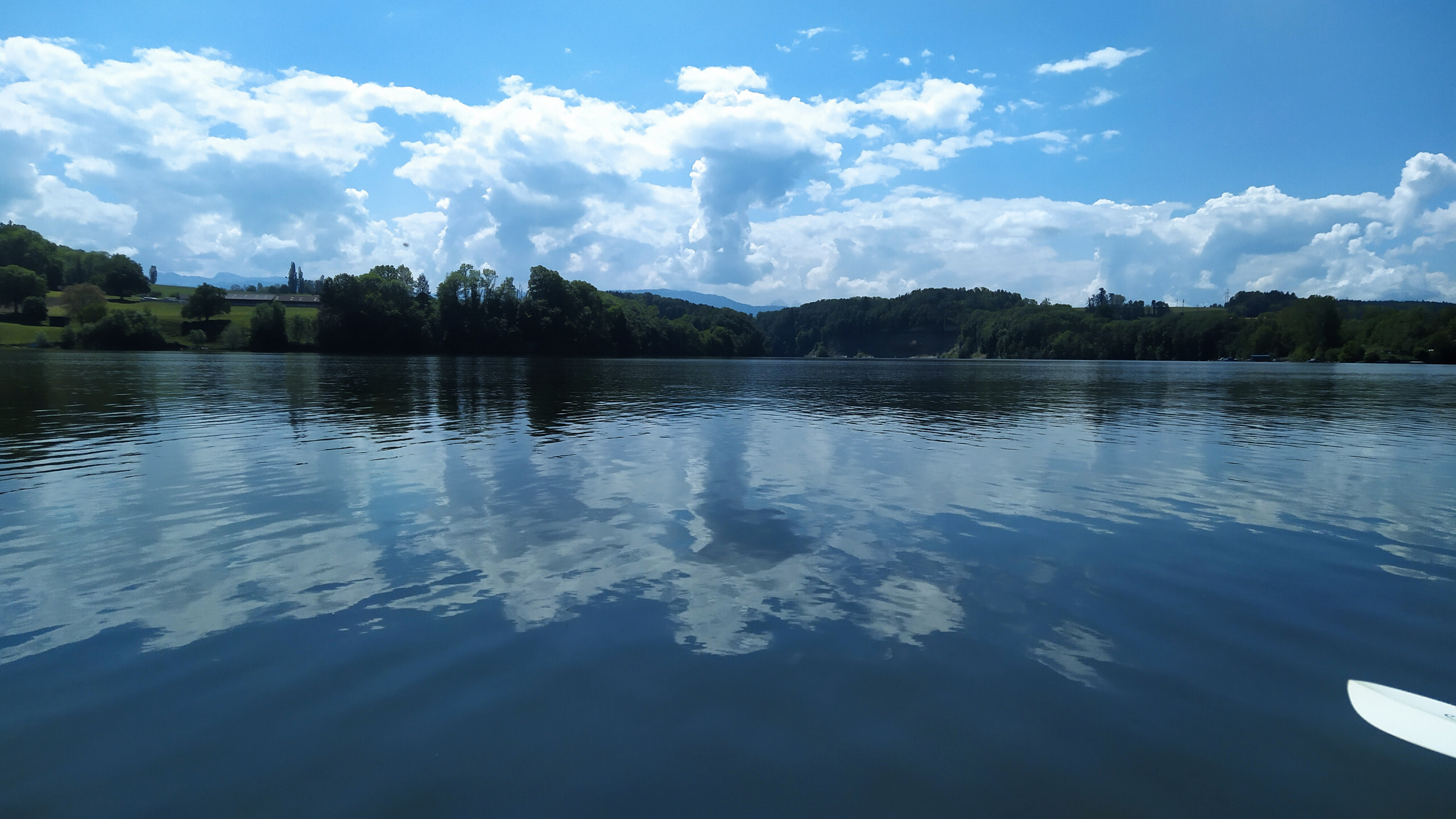 Mit dem Kayak auf dem Schiffenensee
