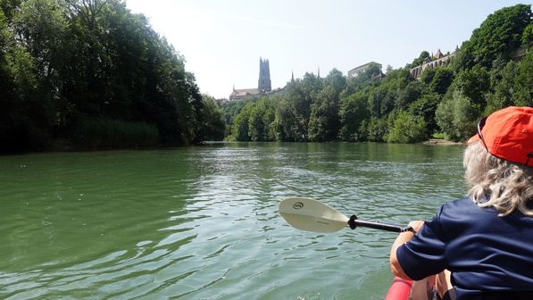 Mit dem Kayak auf dem Schiffenensee 26.7.2024