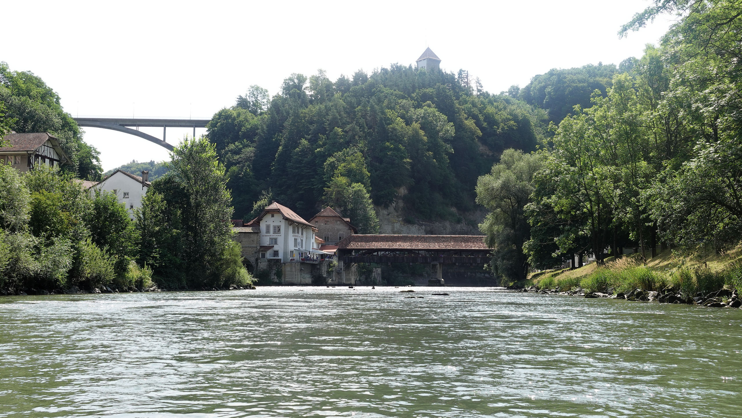 Mit dem Kayak auf dem Schiffenensee 26.7.2024